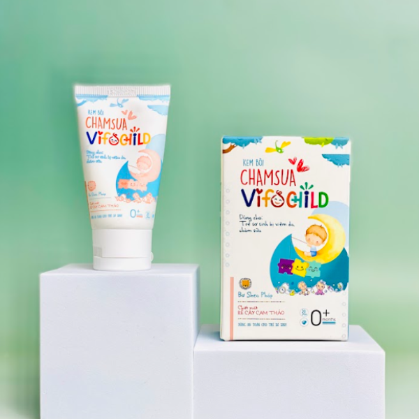 Kem bôi chàm sữa Vifochild 30g – Giảm viêm da, phục hồi da bé